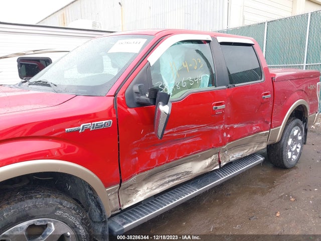 2012 FORD F-150 LARIAT VIN: 1FTFW1EF8CFB34008