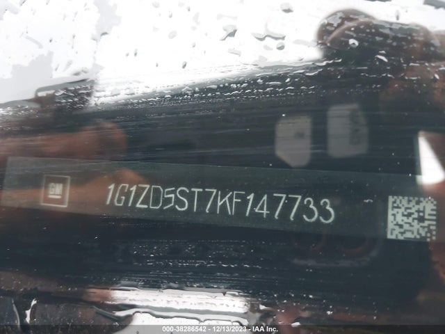 Chevrolet MALIBU LT 2019 1G1ZD5ST7KF147733 Image 9