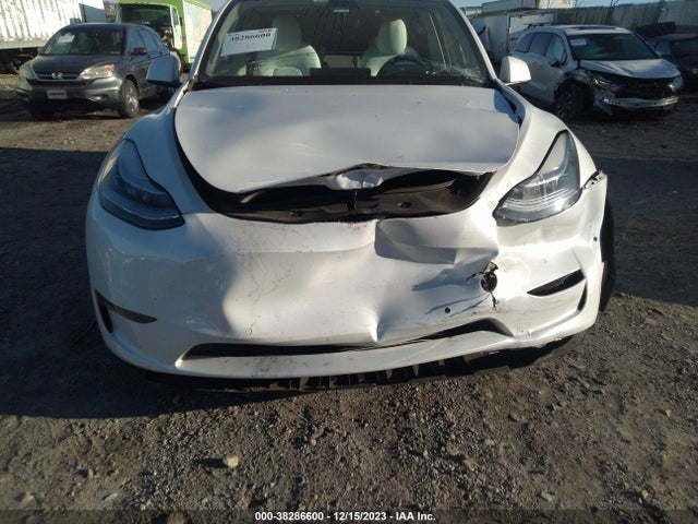 2021 TESLA MODEL Y LONG RANGE DUAL MOTOR ALL-WHEEL DRIVE VIN: 5YJYGDEE7MF228594