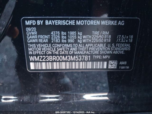 2021 MINI COUNTRYMAN WMZ23BR00M3M53781 Photo 8