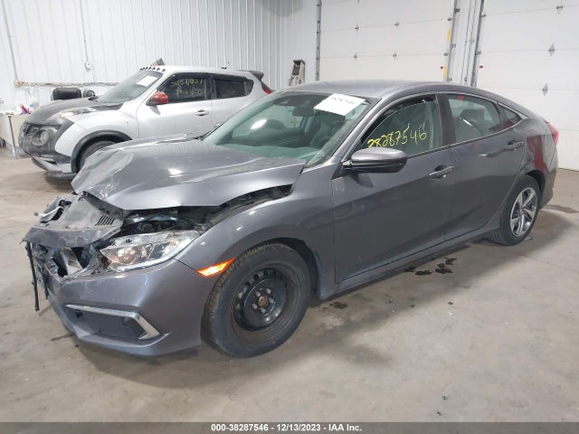 Honda Civic Lx 2020 2HGFC2F65LH557450 Image 2