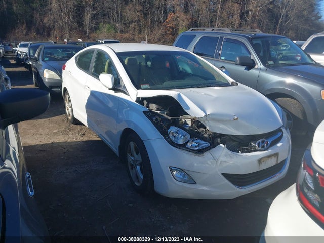 2012 HYUNDAI ELANTRA GLS PZEV VIN: 5NPDH4AE3CH141258