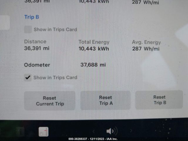 5YJ3E1EAXJF156815 Tesla Model 3 Long Range/mid Range