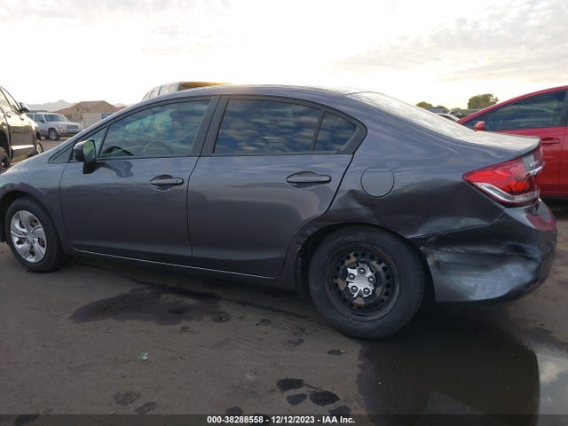 2014 HONDA CIVIC LX VIN: 19XFB2F57EE018965