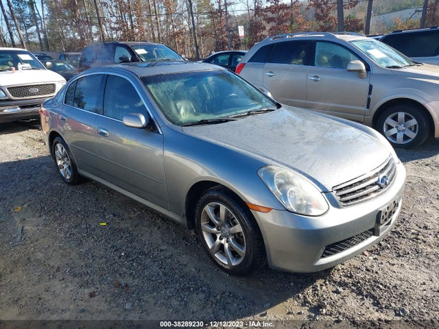 Aukcja sprzedaży 2006 Infiniti G35 Base A5, vin: JNKCV51F26M606009, numer aukcji: 38289230