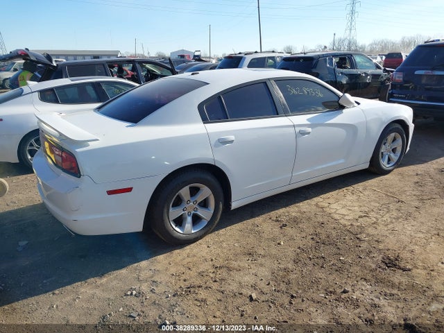 2012 DODGE CHARGER SXT VIN: 2C3CDXHG0CH129193