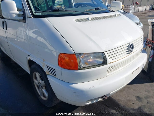2002 VOLKSWAGEN EUROVAN MV VIN: WV2MB47072H062476