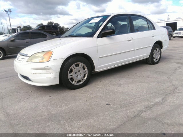 2002 HONDA CIVIC LX VIN: 1HGES16532L046479