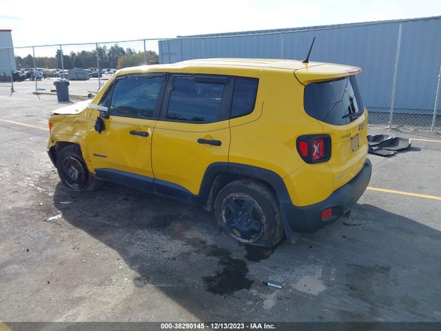 2018 JEEP RENEGADE SPORT 4X4 VIN: ZACCJBAB3JPH00869