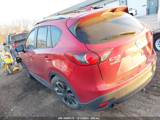 2016 MAZDA CX-5 GRAND TOURING VIN: JM3KE4DY5G0851651