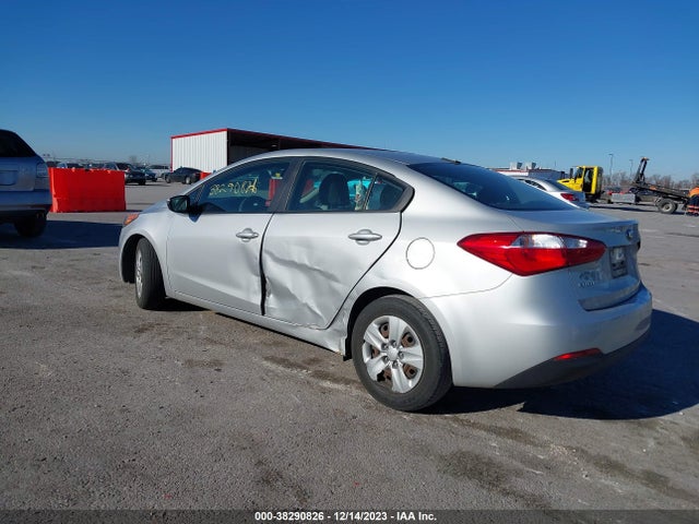2015 KIA FORTE LX VIN: KNAFX4A67F5412067