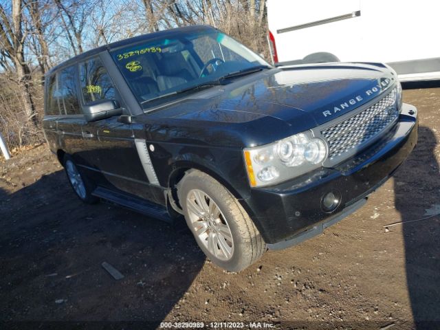 2009 LAND ROVER RANGE ROVER SALMF13479A301109