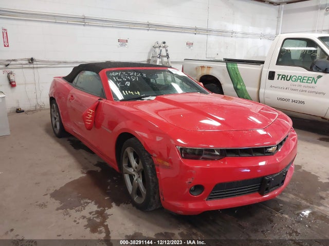 2014 CHEVROLET CAMARO 1LT VIN: 2G1FB3D37E9324661