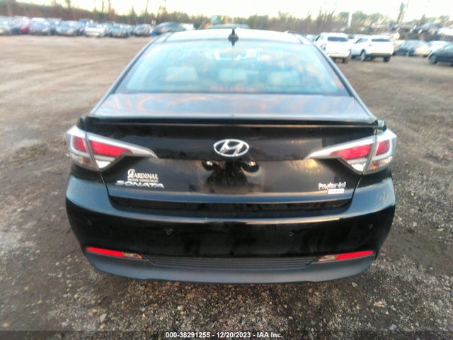 2017 HYUNDAI SONATA HYBRID LIMITED VIN: KMHE34L35HA066605