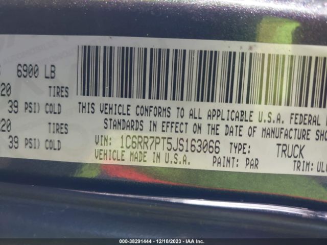 2018 RAM 1500 1C6RR7PT5JS163066 Photo 8