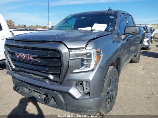 2021 GMC SIERRA 1500 4WD SHORT BOX ELEVATION VIN: 3GTP9CEK4MG450655