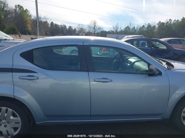2013 DODGE AVENGER SE VIN: 1C3CDZAG3DN771826