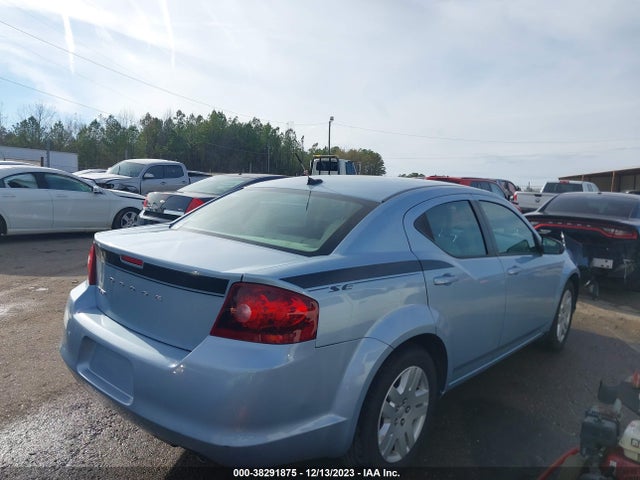 2013 DODGE AVENGER SE VIN: 1C3CDZAG3DN771826