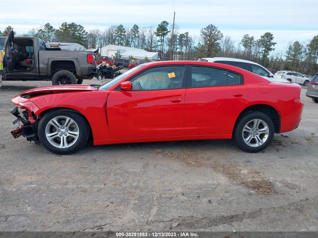 2022 DODGE CHARGER SXT RWD VIN: 2C3CDXBG7NH255630
