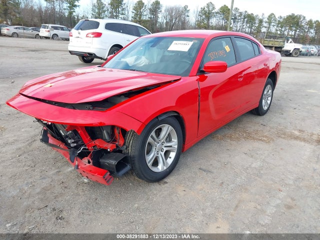 2022 DODGE CHARGER SXT RWD VIN: 2C3CDXBG7NH255630