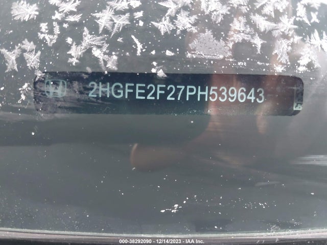 Honda Civic Lx 2023 2HGFE2F27PH539643 Image 9