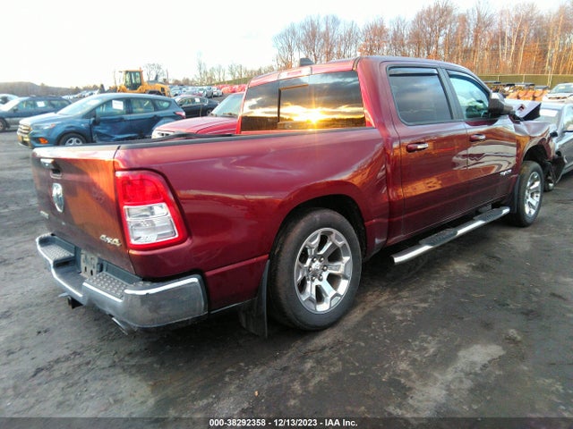 2019 RAM 1500 BIG HORN/LONE STAR 4X4 5'7 BOX VIN: 1C6SRFFT4KN747858