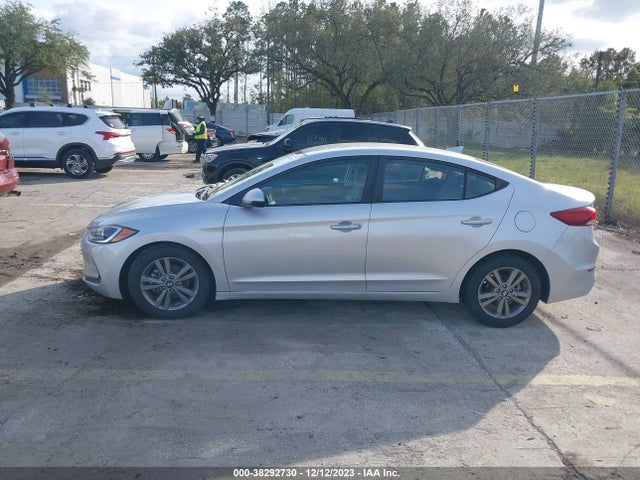 2018 HYUNDAI ELANTRA SEL VIN: 5NPD84LF9JH323680