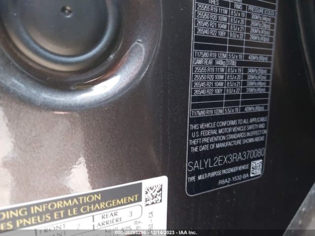 SALYL2EX3RA370080 Land Rover Range Rover Velar P250 Dynamic Se