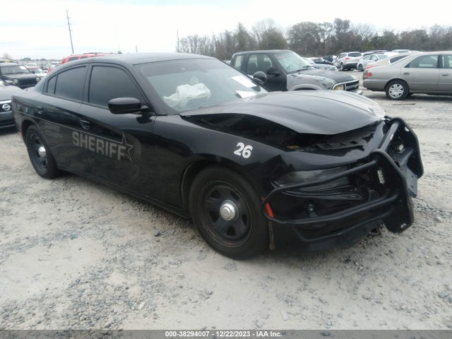 2018 DODGE CHARGER POLICE RWD VIN: 2C3CDXAT8JH180669