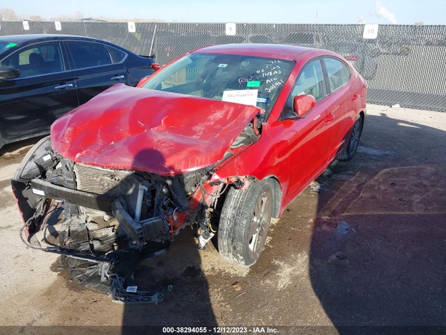 2018 HYUNDAI ELANTRA SEL VIN: 5NPD84LFXJH362505