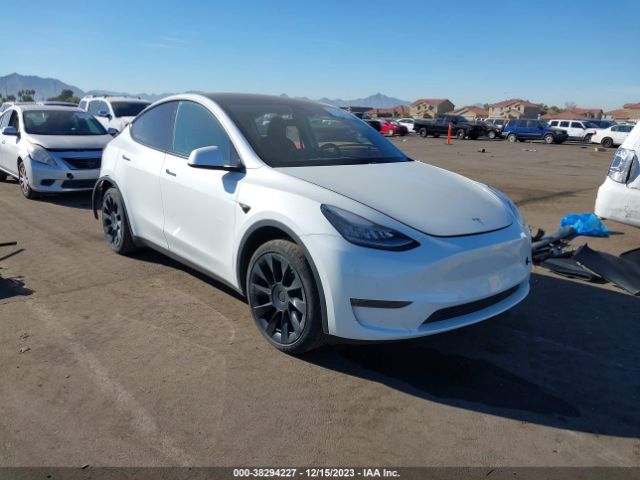 Auction sale of the 2020 Tesla Model Y Long Range Dual Motor All-wheel Drive, vin: 5YJYGDEE5LF058430, lot number: 38294227