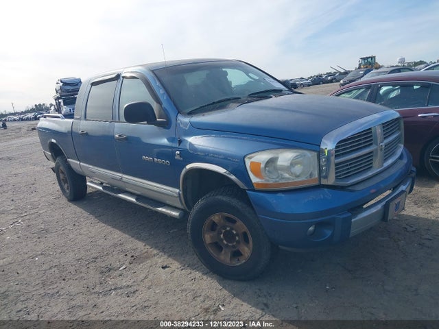 2006 DODGE RAM 2500 LARAMIE VIN: 3D7KS29C26G134160