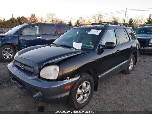 2005 HYUNDAI SANTA FE GLS VIN: KM8SC13D25U935200