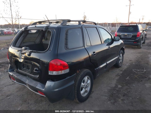 2005 HYUNDAI SANTA FE GLS VIN: KM8SC13D25U935200