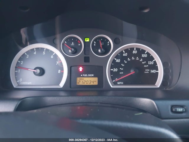 2005 HYUNDAI SANTA FE GLS VIN: KM8SC13D25U935200