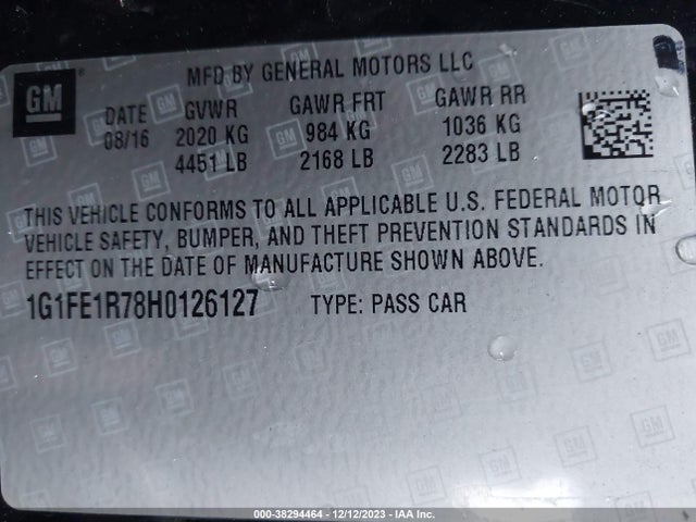 Chevrolet Camaro 1ss 2017 1G1FE1R78H0126127 Image 9