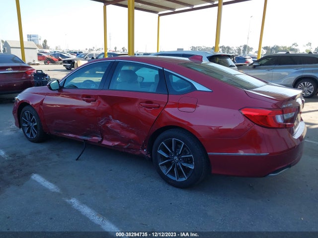 2021 HONDA ACCORD EX-L VIN: 1HGCV1F55MA115377