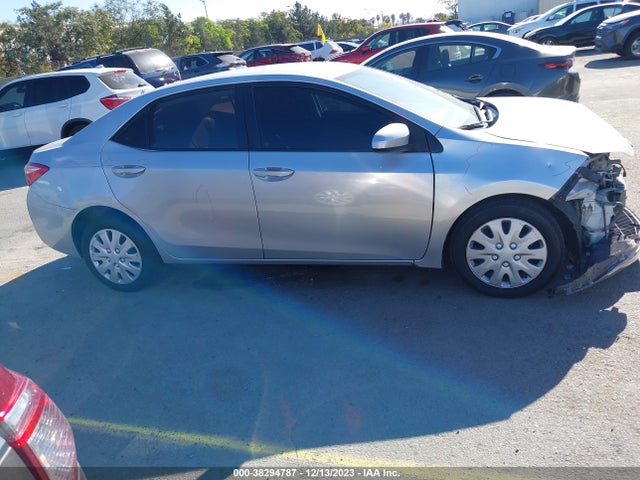 2019 TOYOTA COROLLA LE VIN: 2T1BURHE6KC224531