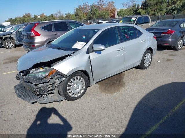 2019 TOYOTA COROLLA LE VIN: 2T1BURHE6KC224531