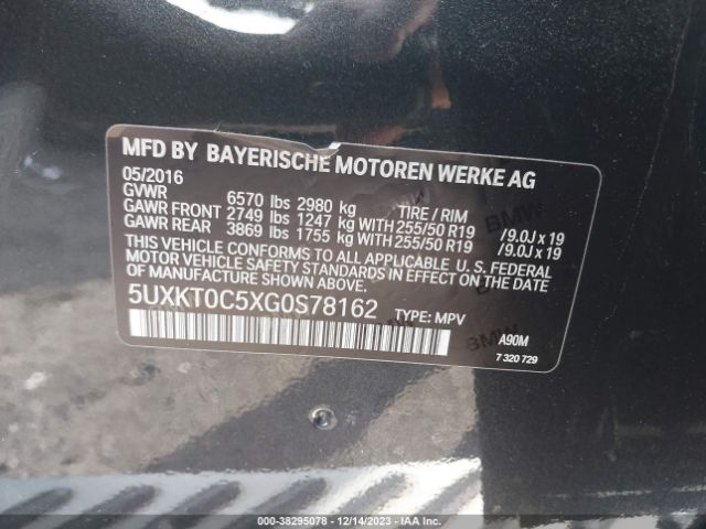 5UXKT0C5XG0S78162 BMW X5 Edrive Xdrive40e