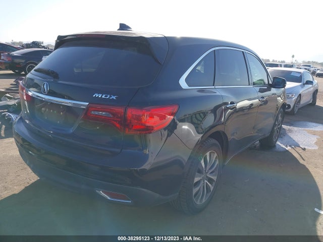 Acura Mdx Technology Package 2015 5FRYD3H46FB005552 Image 4