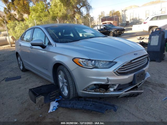 2018 FORD FUSION HYBRID 3FA6P0LUXJR154405