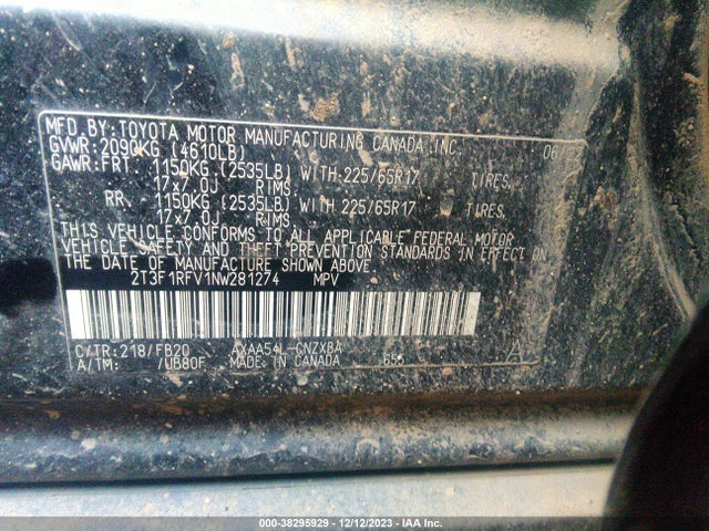 Toyota RAV4 LE 2022 2T3F1RFV1NW281274 Image 9