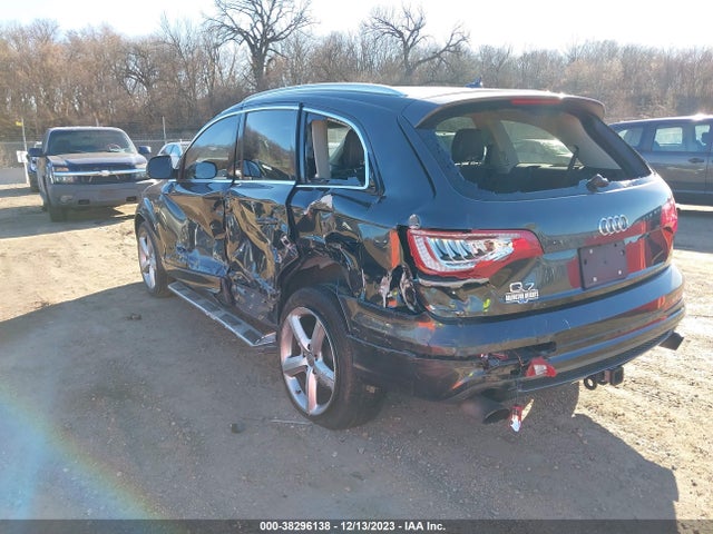 2013 AUDI Q7 3.0T S LINE PRESTIGE VIN: WA1DGAFE1DD009546