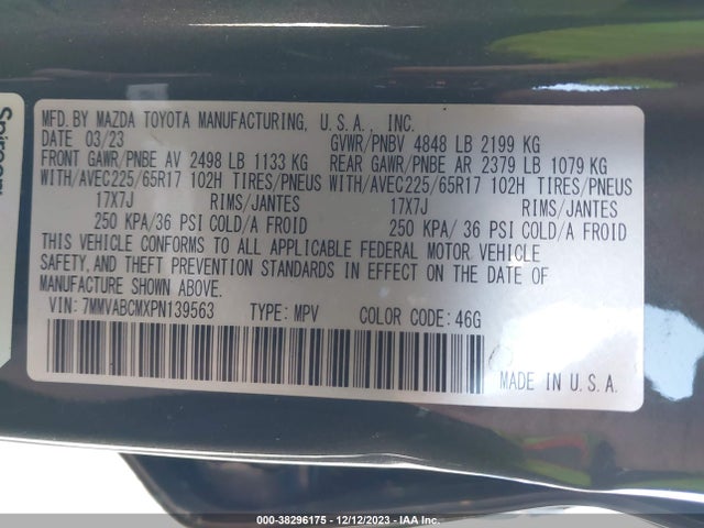 7MMVABCMXPN139563 Mazda Cx-50 2.5 S Preferred Plus