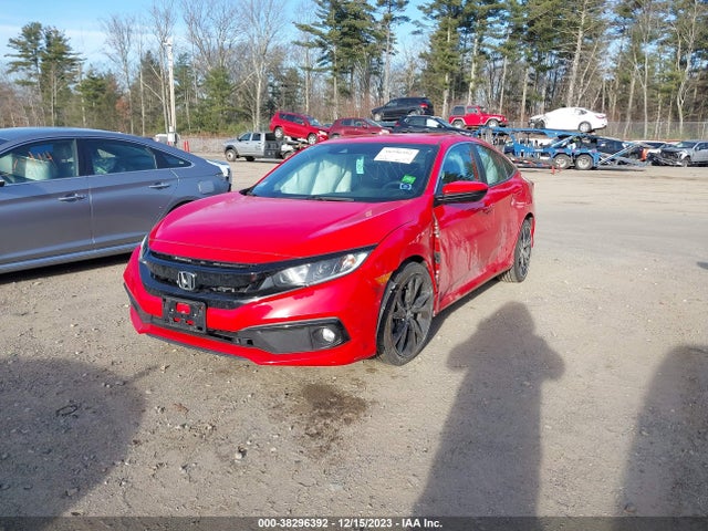 Honda Civic Sport 2020 2HGFC2F81LH563151 Image 2