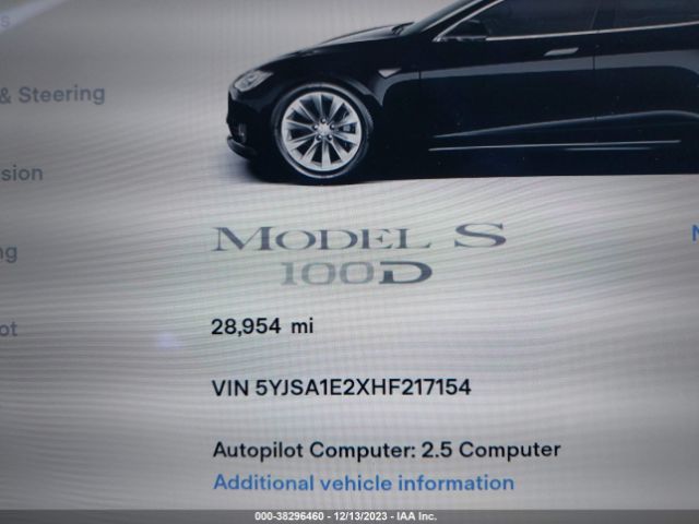 5YJSA1E2XHF217154 Tesla Model S 100d/60d/75d/90d/p100d