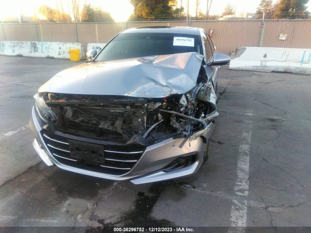 2021 HONDA ACCORD HYBRID EX-L VIN: 1HGCV3F51MA009830