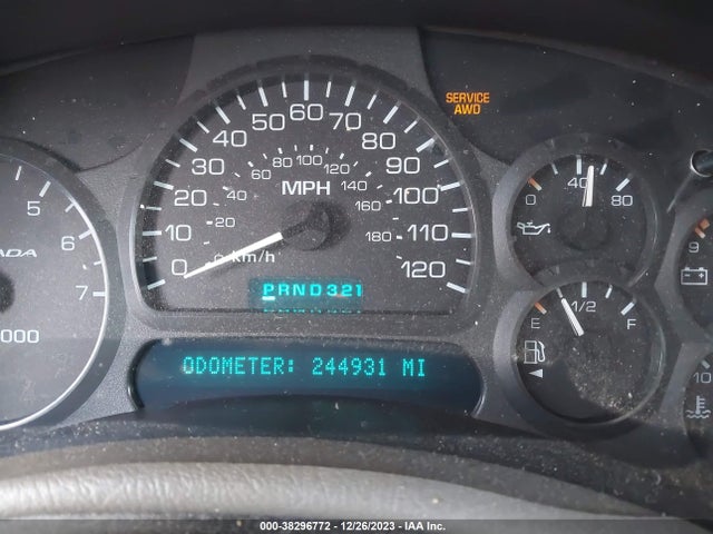 2002 OLDSMOBILE BRAVADA VIN: 1GHDT13S522239802