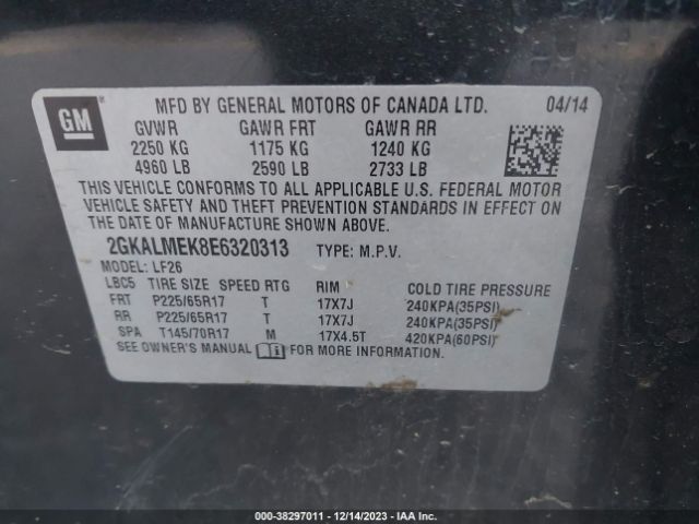 2GKALMEK8E6320313 GMC Terrain Sle-1